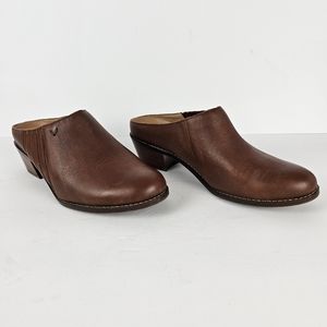 Vionic Nellie Mule Brown Slip On 8